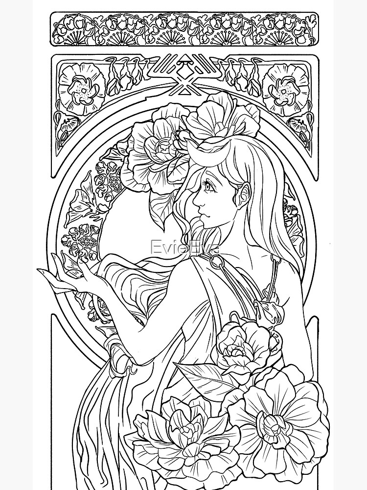 Flower Girl by EvieEva