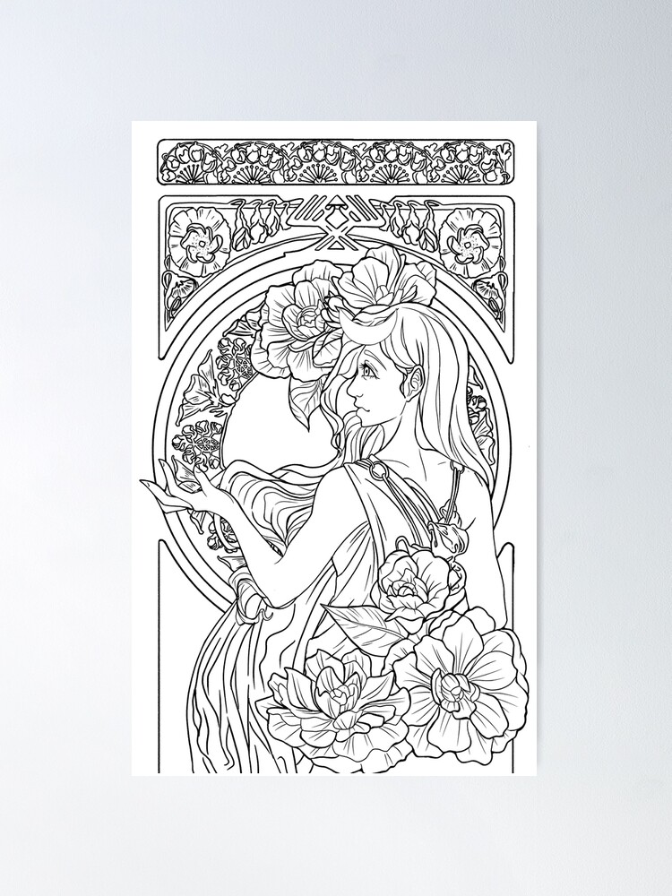 Alternate view of Flower Girl Poster