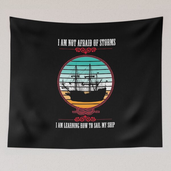 Item preview, Sailor, sailing, pirate ship, jolly roger, pirate quote, captain designed and sold by mmammammira.