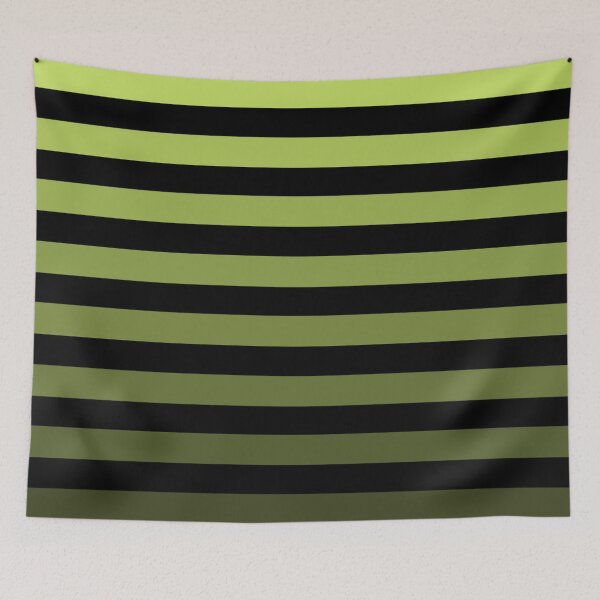 Item preview, green black striped design designed and sold by grickodd.