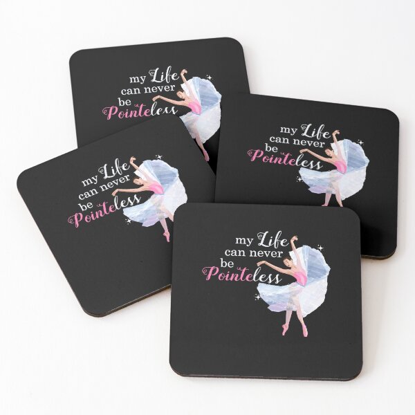 Item preview, Life Can Never Be Pointeless Funny Ballerina Ballet Dancer designed and sold by Dressed For  Duty.