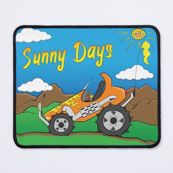 Item preview, Sunny Days Off-road Dune Buggy Orange designed and sold by ETVdesign.