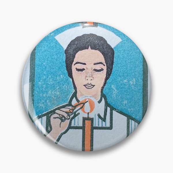 Item preview, Nurse 1961 Vintage Postage Stamp designed and sold by Factory57.