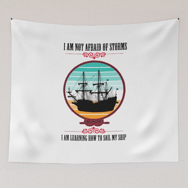 Item preview, Sailor, sailing, pirate ship, jolly roger, pirate quote, captain designed and sold by mmammammira.