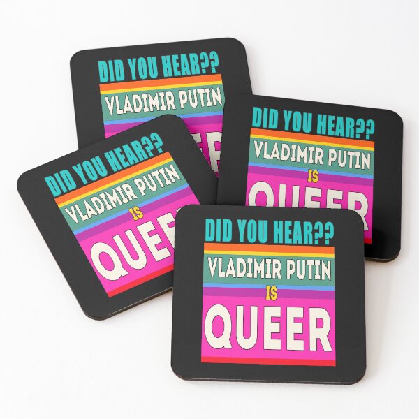 Item preview, Did you hear? Vladimir Putin is queer. designed and sold by MAD-STREETWEAR.