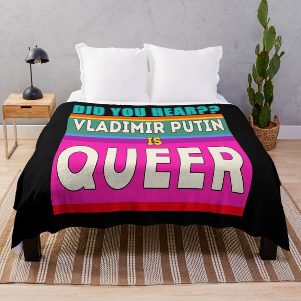 Item preview, Did you hear? Vladimir Putin is queer. designed and sold by MAD-STREETWEAR.