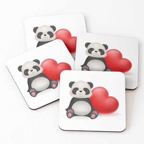 Item preview, Bing Dwen Dwen Panda Valentines designed and sold by MaxManN1.