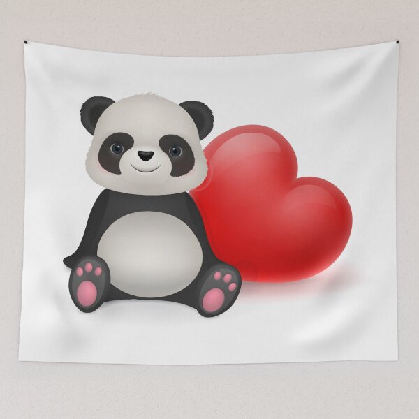 Item preview, Bing Dwen Dwen Panda Valentines designed and sold by MaxManN1.