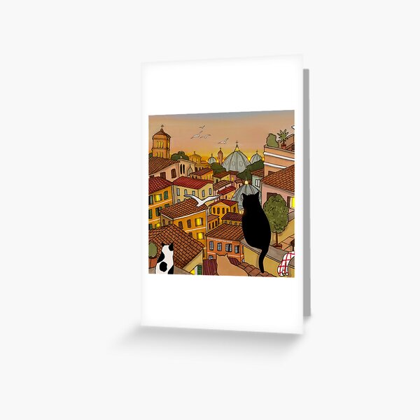 Item preview, Sunset Time with Friends designed and sold by Stanis the Cat.