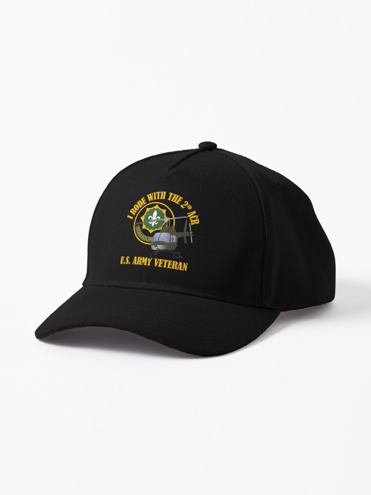 Bestrooi Uitrusting Supermarkt I rode with the 2nd ACR" Cap for Sale by MilitaryVetShop | Redbubble