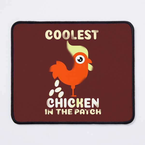 Item preview, Coolest chicken in the patch - funny chicken - designed and sold by vibeno1.