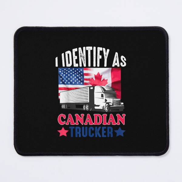 Item preview, I Identify As A Canadian Trucker designed and sold by chrysanthos745.