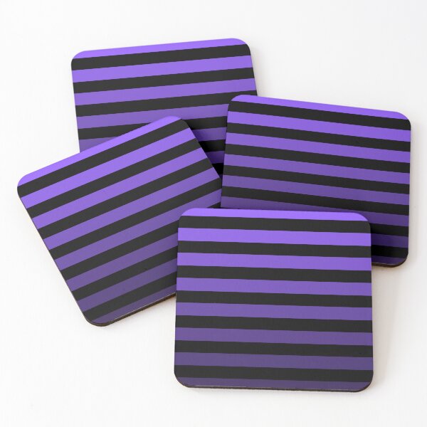 Item preview, purple black striped design designed and sold by grickodd.