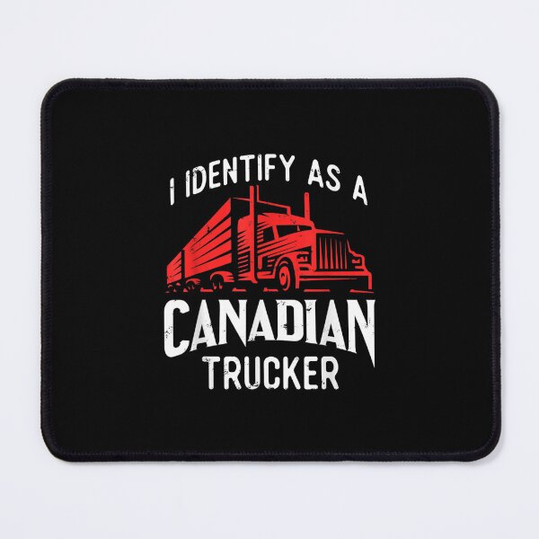 Item preview, I Identify As A Canadian Trucker designed and sold by chrysanthos745.
