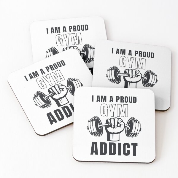 Item preview,  I am proud Gym addict designed and sold by Creative Life.