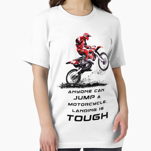 Item preview, Anyone can jump a motorcycle , landing is tough designed and sold by Concept-Hub.
