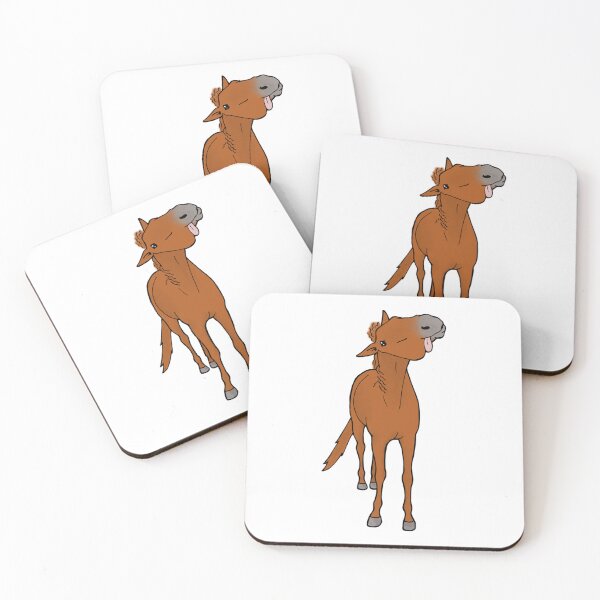 Item preview, Bello - Chestnut Thoroughbred Sticker designed and sold by MarinaSchutz.