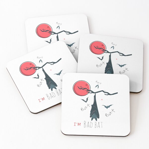 Item preview, I'm bad bat designed and sold by IDIOTICSELFISH.