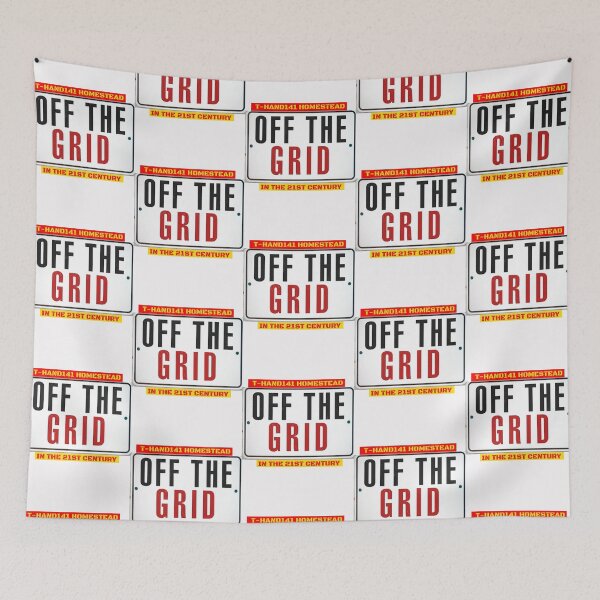 Item preview, Off The Grid small emblem designed and sold by T-Hand141Homestead.