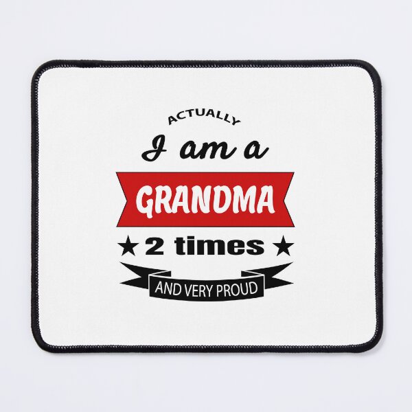Item preview, Actually i am a grandma 2 times designed and sold by FashionHeritage.