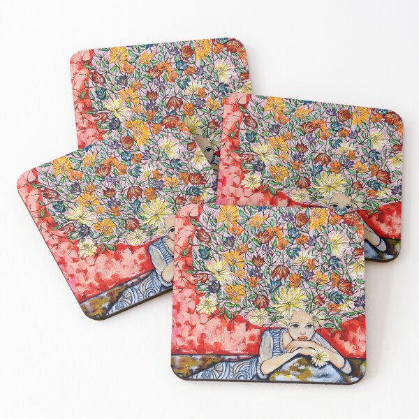 Item preview, Woman Flowers designed and sold by Irina Polyanskaya.