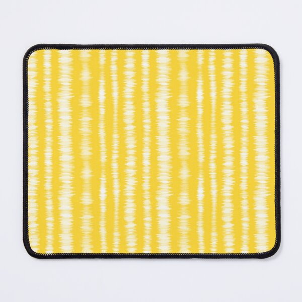 Item preview, Tie Dye Vertical Stripes White on Sunshine Yellow designed and sold by KrisInStitches.