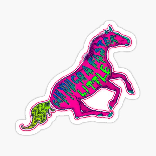 Can You Go A Little Faster? Sticker