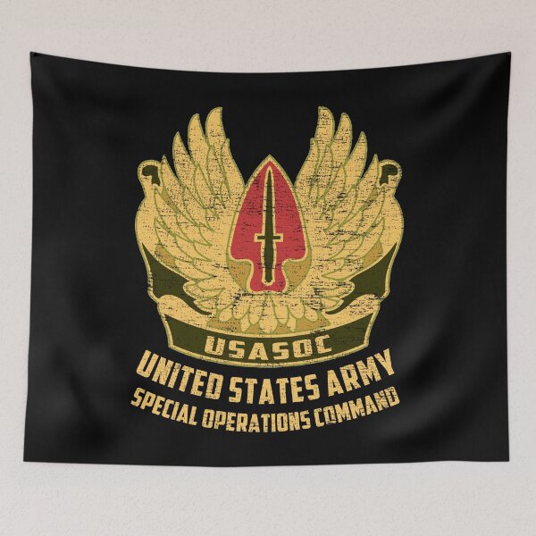 Item preview, USASOC United States Army Special Operations Command USA Army #1906 designed and sold by Rare-Militia.