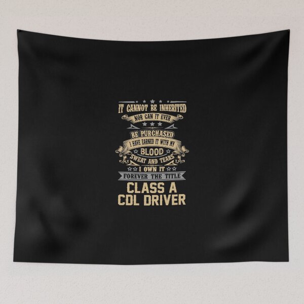 Item preview, Class A Cdl Driver T Shirt - Forever The Title Job Gift Item Tee designed and sold by celiagomez456.
