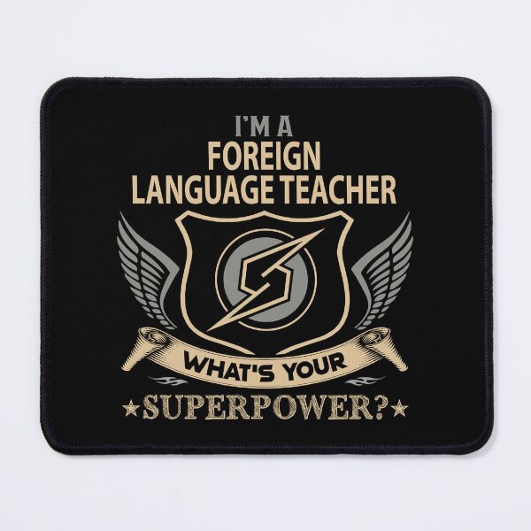 Item preview, Foreign Language Teacher T Shirt - What Is Your Superpower Job Gift Item Tee designed and sold by leolanwugm.