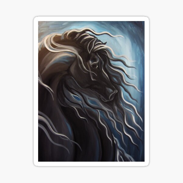 Item preview, Friesian Storm designed and sold by ladytarleton.