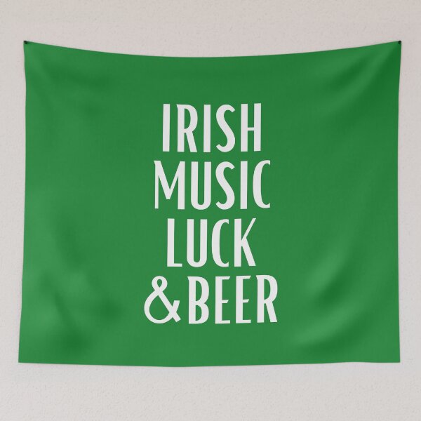 Item preview, Lucky Music Luck and Beer For St Patricks Day Celebration And St Patricks Day Teacher - Luckiest Music Teacher Ever designed and sold by Funwithmusic.