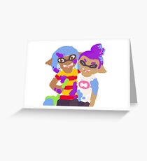 Splatoon - Squid Kids Greeting Card