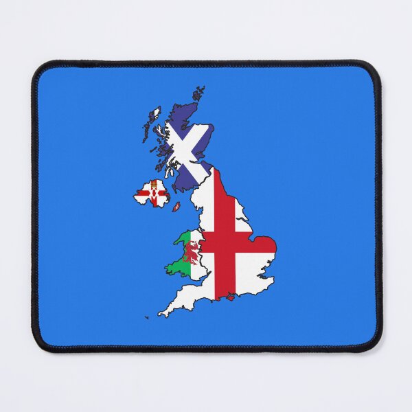 Item preview, United Kingdom Countries Map designed and sold by Frogpen.