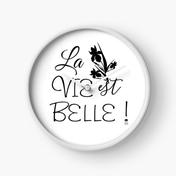 Des mots en partage (41) Horloge