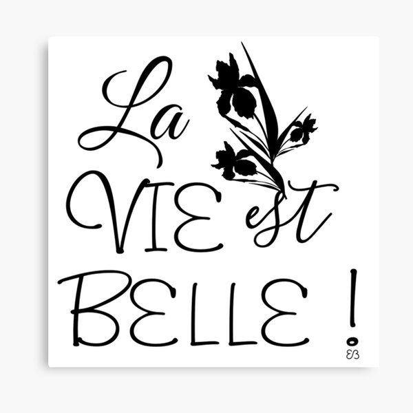 Des mots en partage (41) Impression sur toile