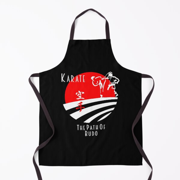 Item preview, Karate The Path of Budo, Samurai Martial Arts Bushido design designed and sold by Zanshin-Art.