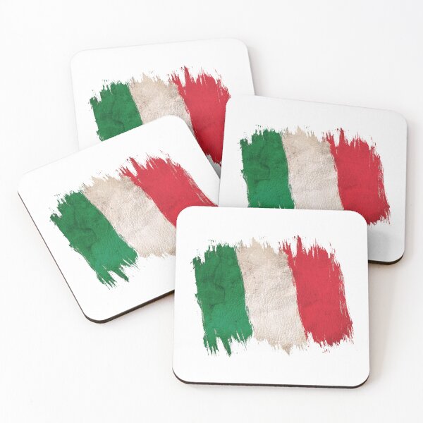 Item preview, ripped leather italian flag designed and sold by JAG2B.