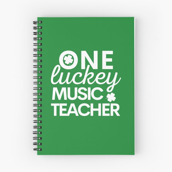 Item preview, One Lucky Music Teacher For St Patricks Day Celebration And St Patricks Day Teacher - Luckiest Music Teacher Ever designed and sold by Funwithmusic.