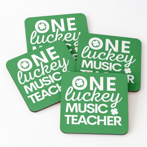 Item preview, One Lucky Music Teacher For St Patricks Day Celebration And St Patricks Day Teacher - Luckiest Music Teacher Ever designed and sold by Funwithmusic.