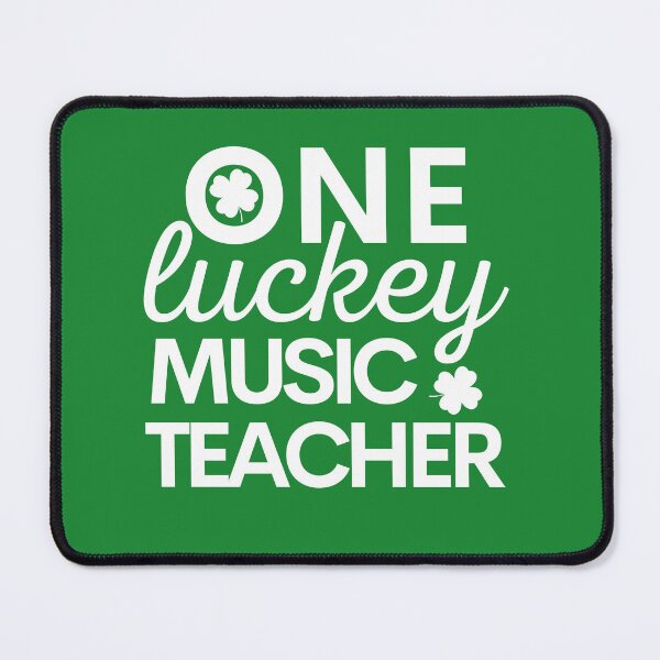 Item preview, One Lucky Music Teacher For St Patricks Day Celebration And St Patricks Day Teacher - Luckiest Music Teacher Ever designed and sold by Funwithmusic.