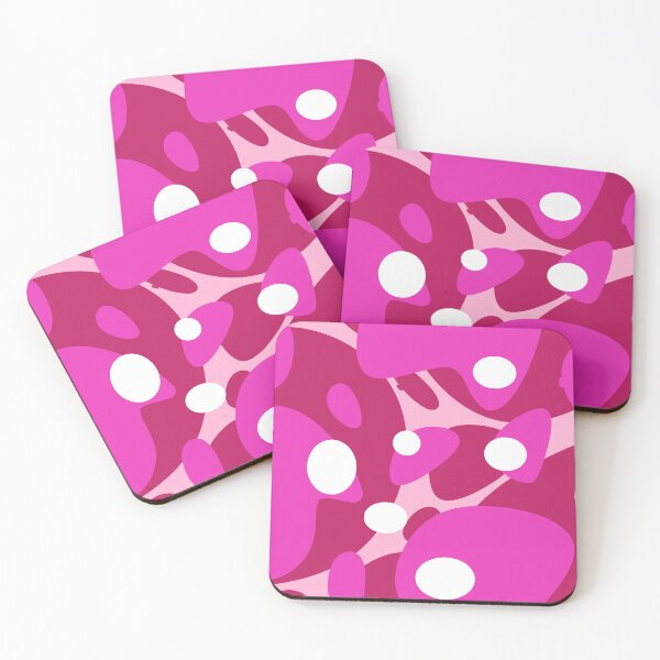 Item preview, hot pink abstract art pattern designed and sold by achintha prabash.