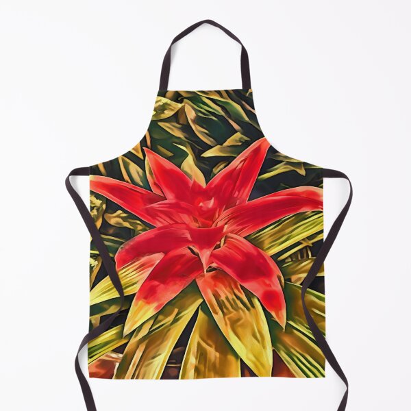 Artikelvorschau, Scarlet Star Bromeliad Print entworfen und verkauft von MediaArtbyMara.