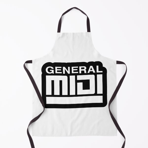 Item preview, Midi Logo (White Text, Black Outline) designed and sold by Jesse Hufstetler.