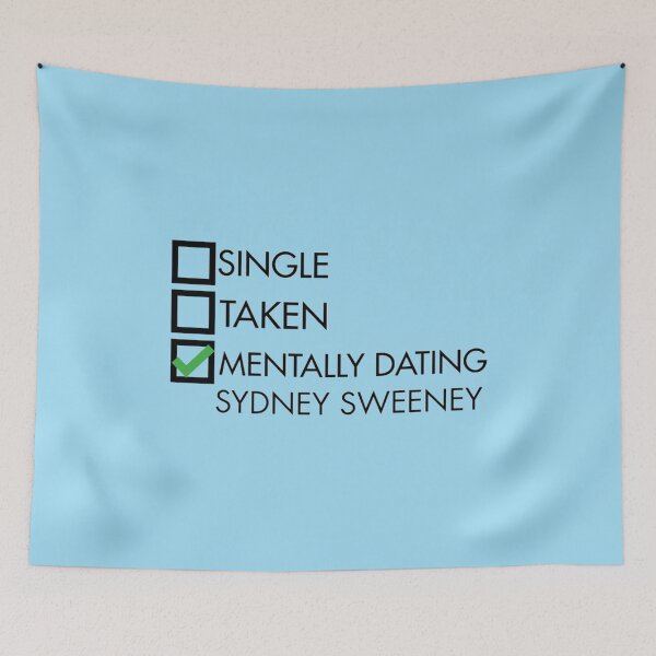 Item preview, Mentally dating sydney sweeney   designed and sold by JiaWeekk.