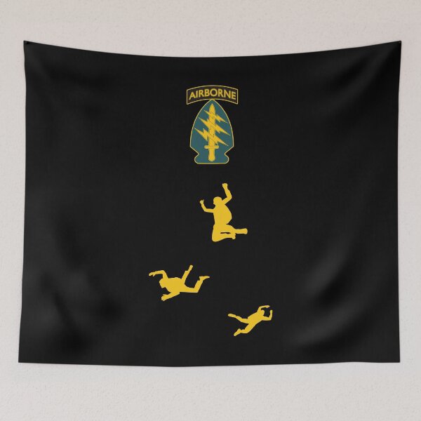 Item preview, US 1st Special Forces Command Airborne USA Parachutist #1915 designed and sold by Rare-Militia.