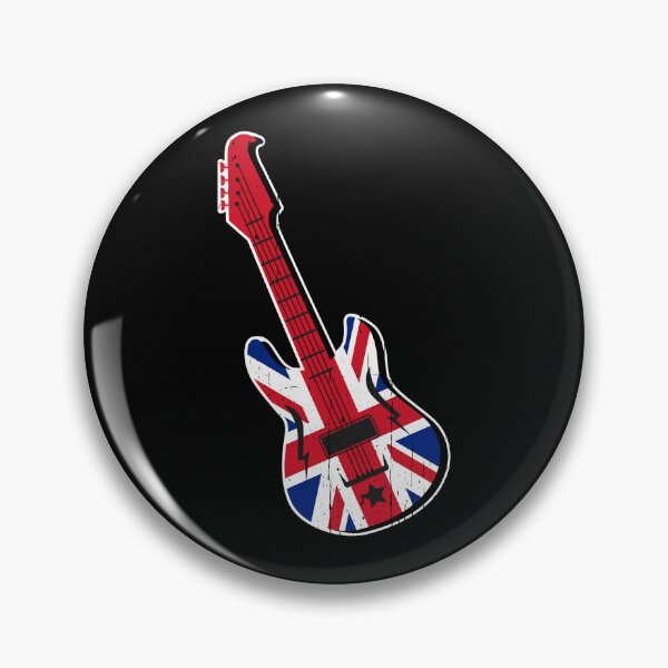 Item preview, British Guitar Player designed and sold by Happy Puppy Print On Demand.