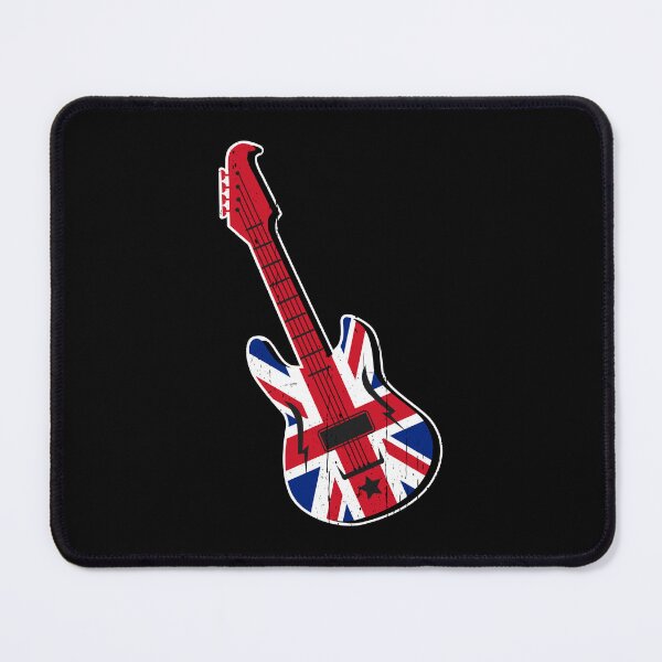 Item preview, British Guitar Player designed and sold by Happy Puppy Print On Demand.