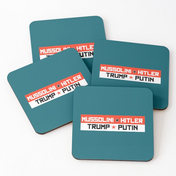 Item preview, Mussolini Hitler and Trump Putin Bumper    designed and sold by AzzoSandra.