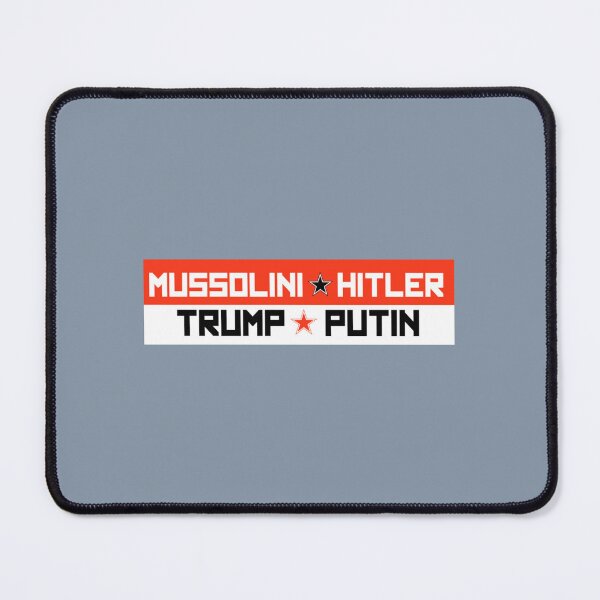 Item preview, Mussolini Hitler and Trump Putin Bumper    designed and sold by AzzoSandra.